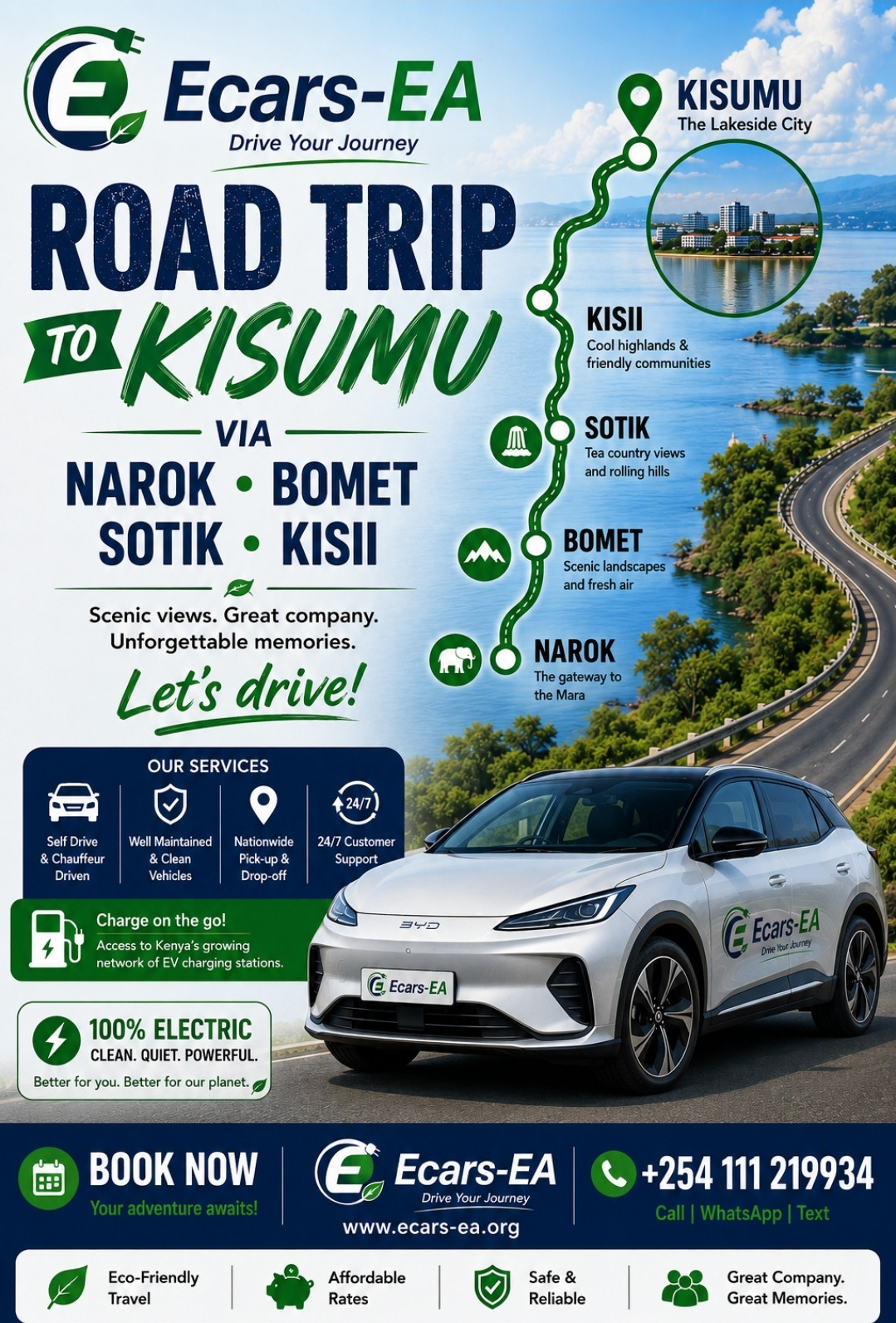Electric Vehicles Road trip
